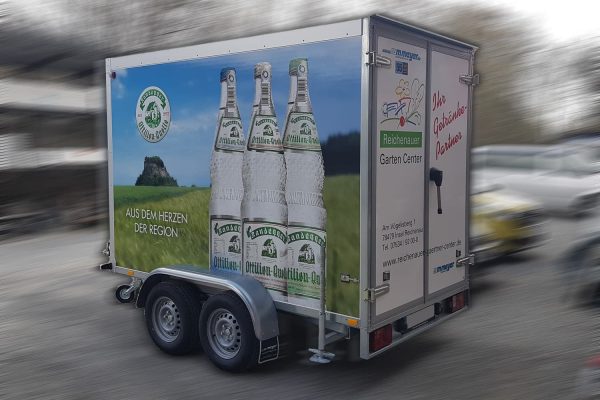 Kühlanhänger Beschriftung / Folierung