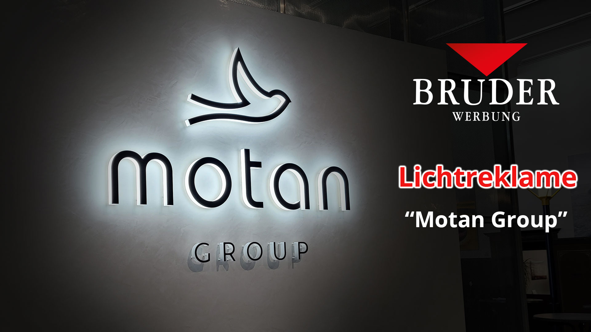 Vorschaubild Motan Group Lichtreklame