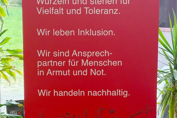 Roll Up Banner beidseitig bedruckt