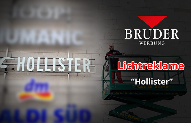 Hollister Werbung