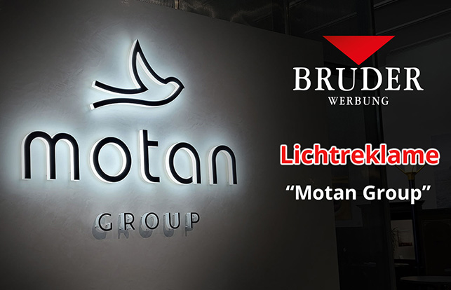 Vorschaubild Motan Group Lichtreklame