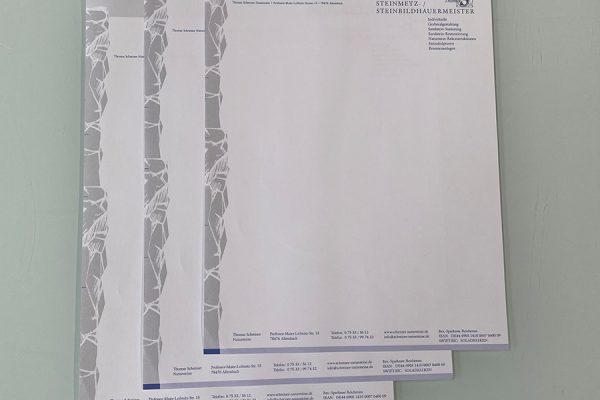 Notizblock mit individueller Gestaltung
