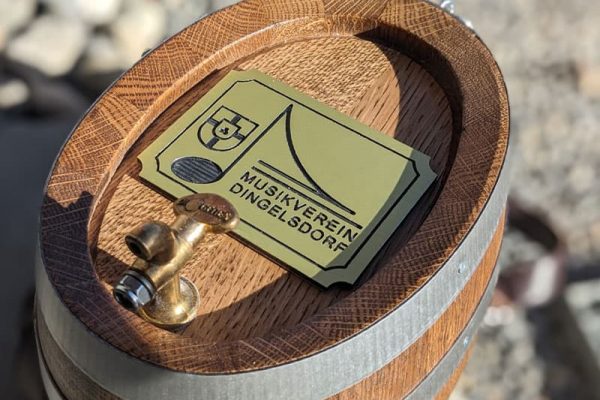 Plakette Sonderproduktion gefraest