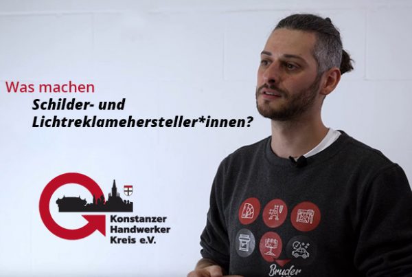 Was machen Schilder und Lichtreklamehersteller