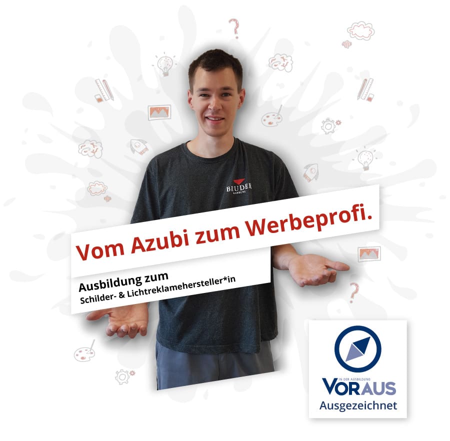 Lehrstelle als Schilder- und Lichtreklamehersteller*in
