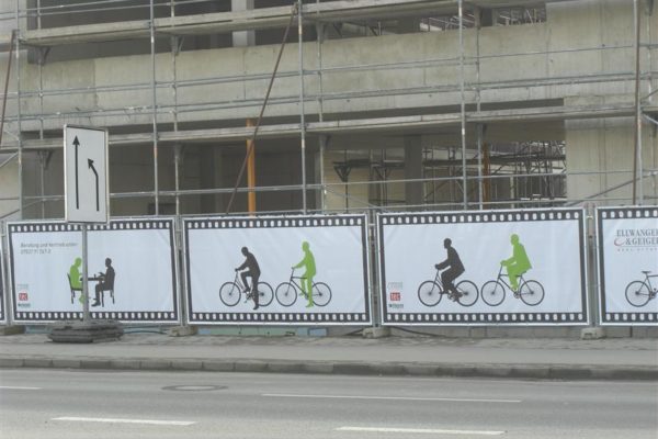 Bauzaunbanner bedruckt