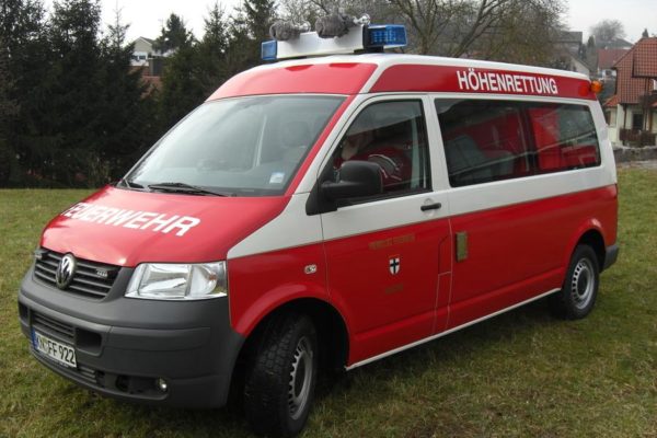 Fahrzeugvollverklebung Feuerwehrauto