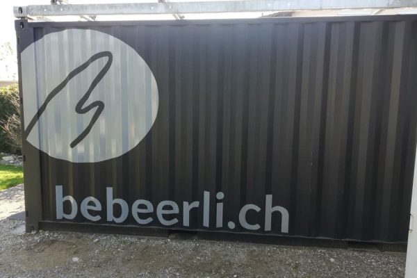 Container Beschriftung