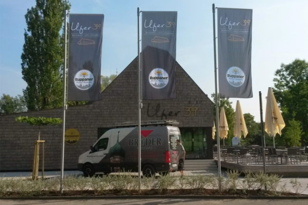 Fahnen für Brauereien