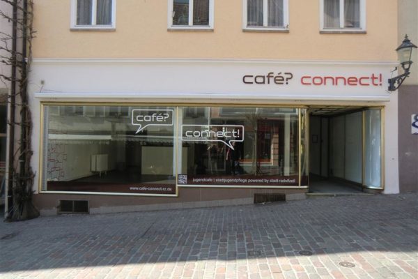 Fassadengestaltung Café