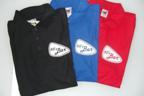 Textildruck - Polo's bedruckt