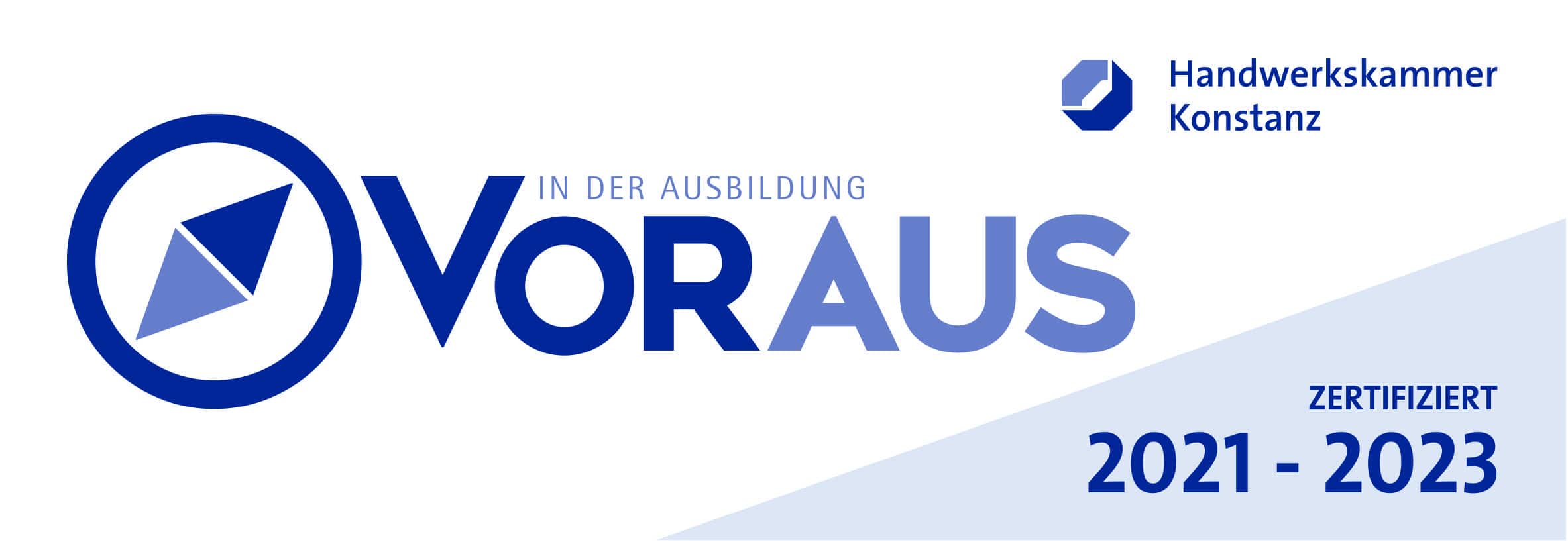 Voraus Auszeichnung 2021-2023